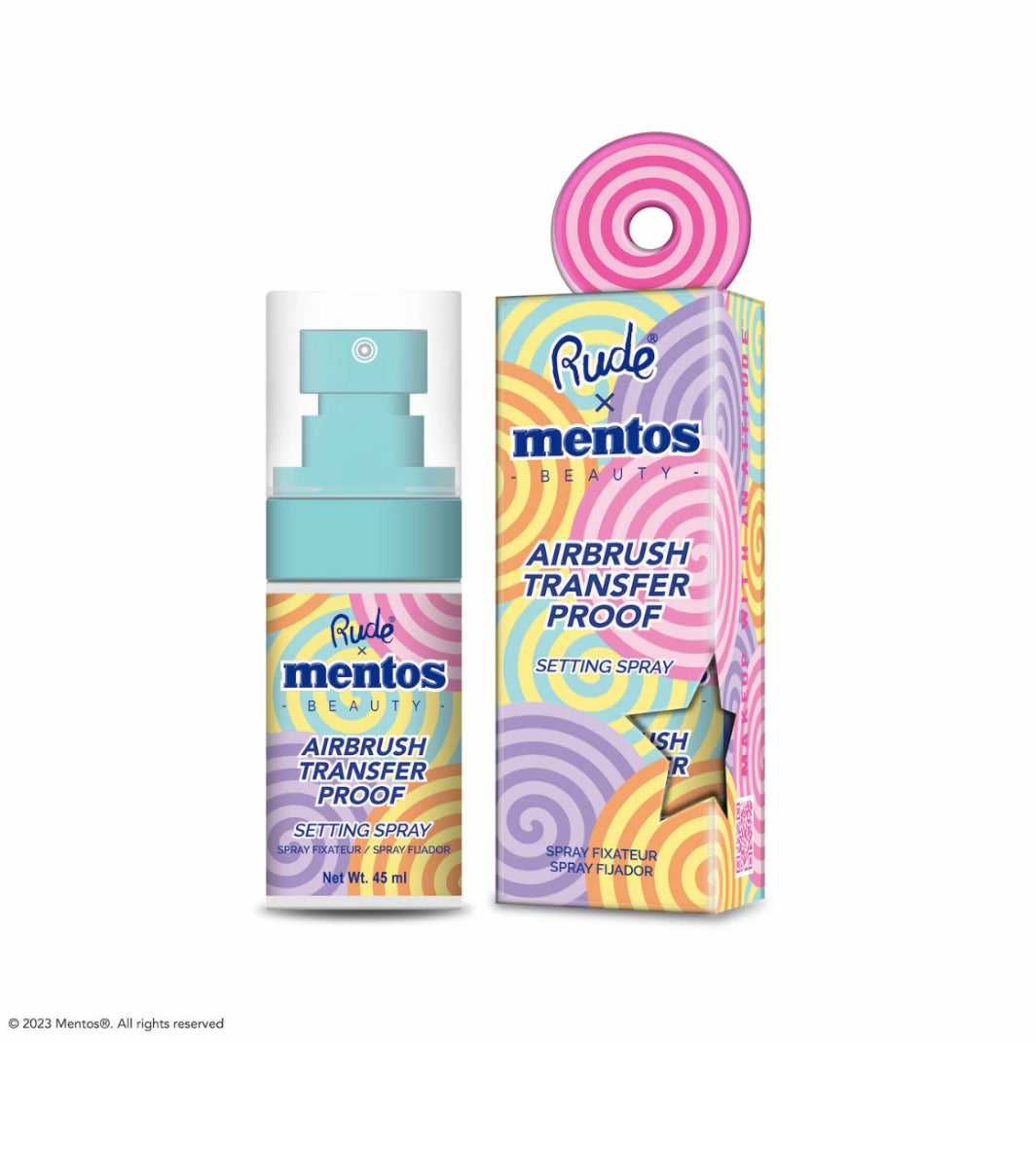 Mentos Airbush Transfer Proof Setting Spray