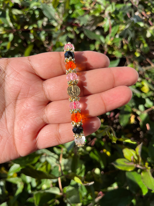 Happy multi color bracelet