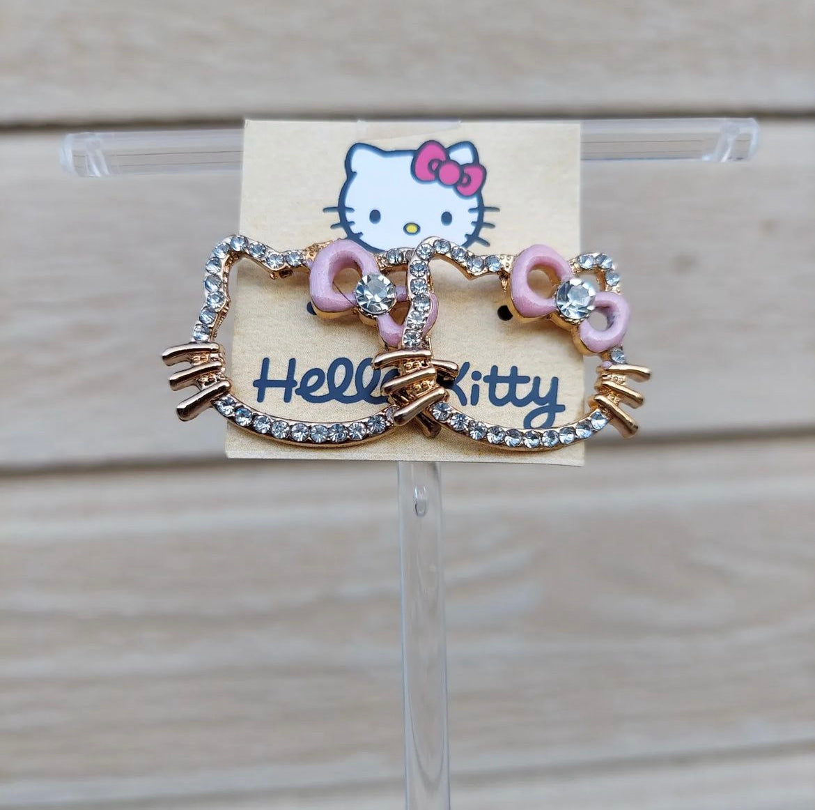 Hello Kitty ✨ gold plated earrings