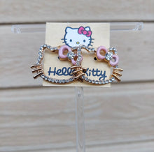 Load image into Gallery viewer, Hello Kitty ✨ gold plated earrings
