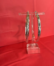 Load image into Gallery viewer, White gold plated earring
