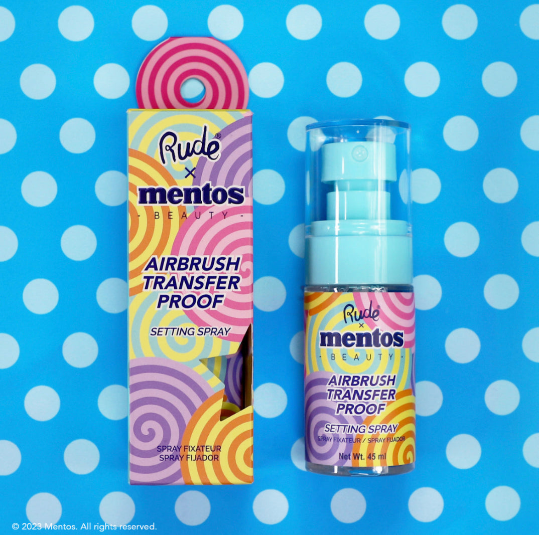 Mentos Airbush Transfer Proof Setting Spray