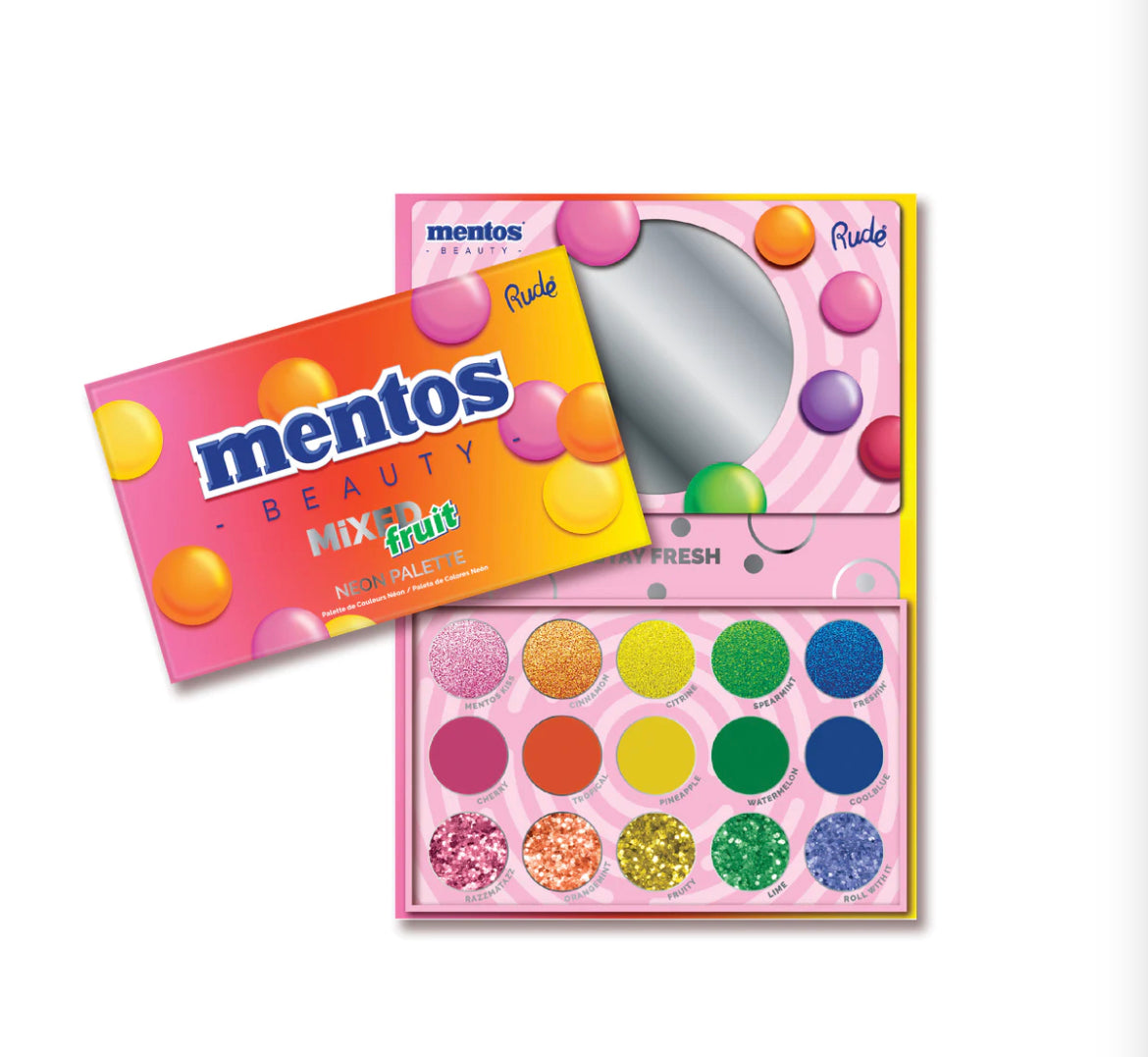 Mentos Mixed Fruit Neon Palette