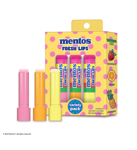 Mentos Fresh Lips Variety Pack (Lip Balm)