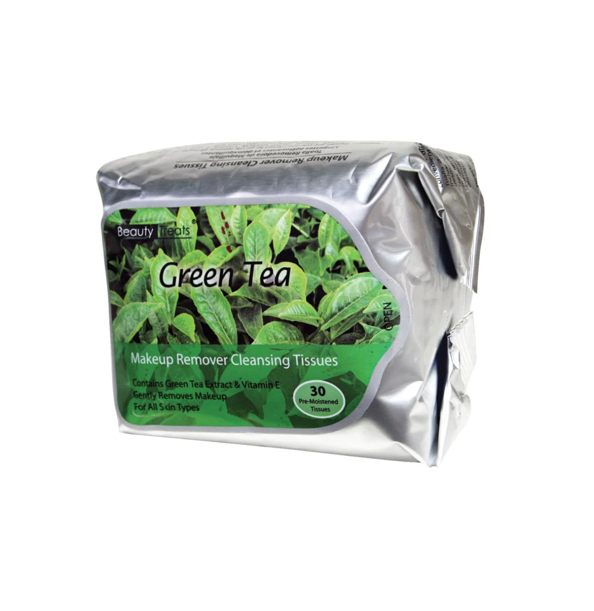 Makeup remover wipes - Green Tea