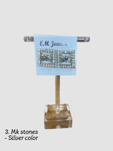 Load image into Gallery viewer, Inspired Mk earrings
