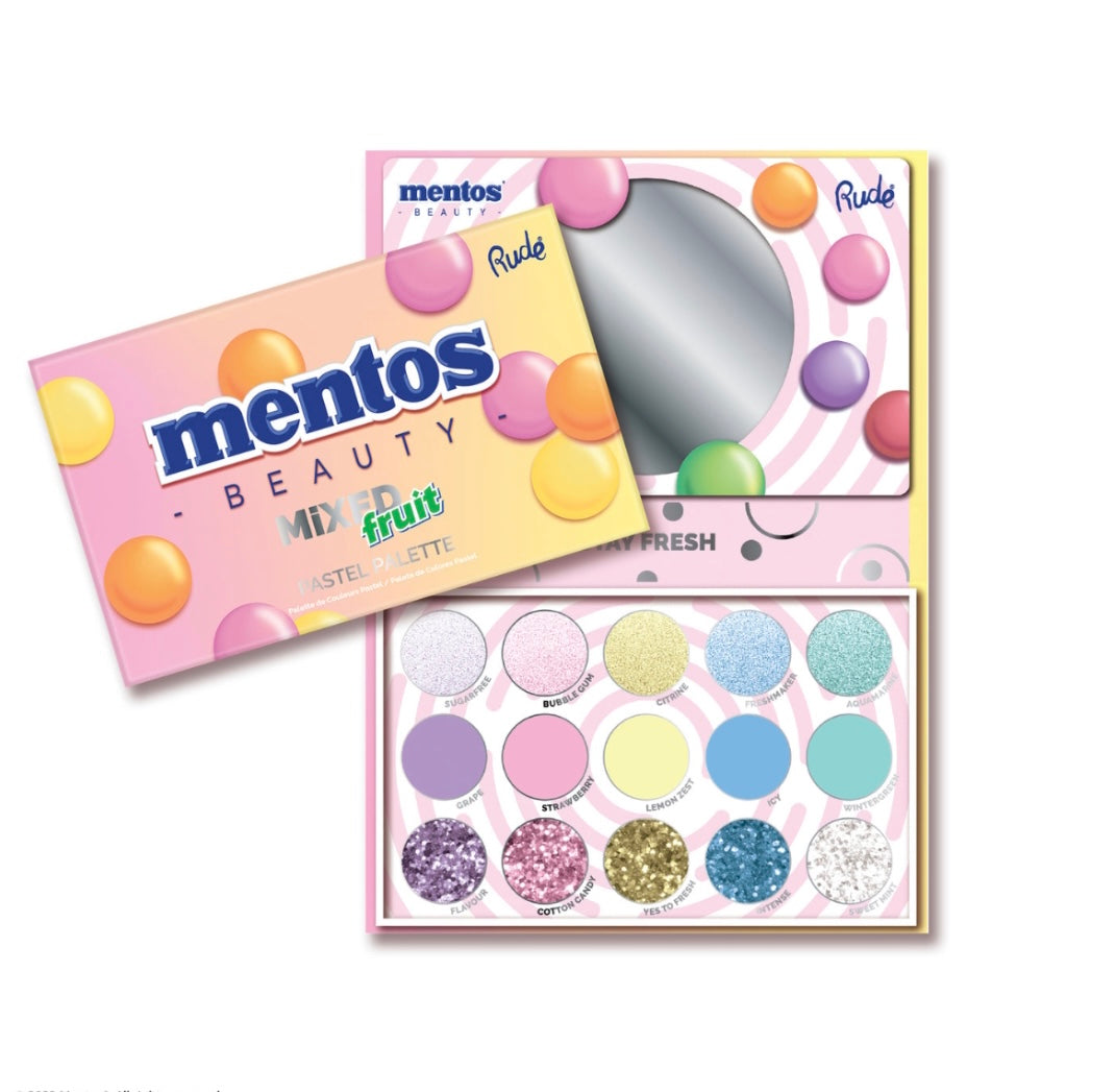 Mentos Mixed Fruit Pastel Palette