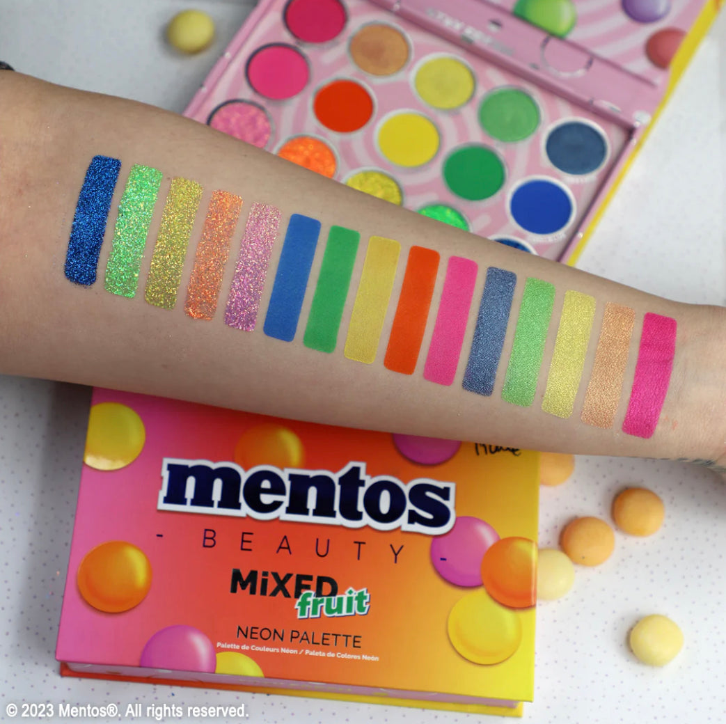 Mentos Mixed Fruit Neon Palette