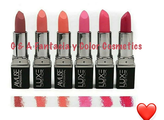 Amuse Luxe Lipstick Set of 6pc