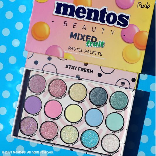 Mentos Mixed Fruit Pastel Palette