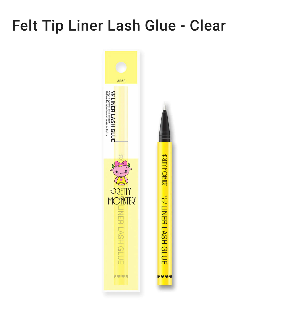 Felt Tip Liner Lash Glue - Clear