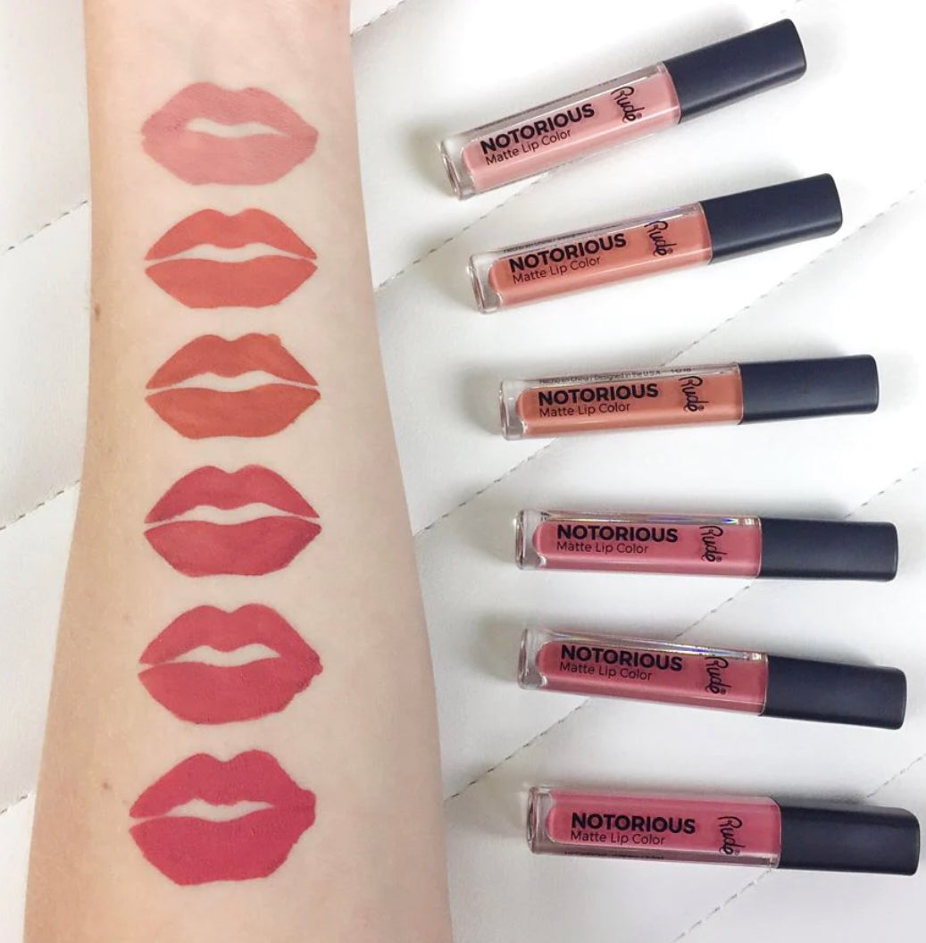 Crime Does Pay Notorious 6 Lip Color Set - Nude