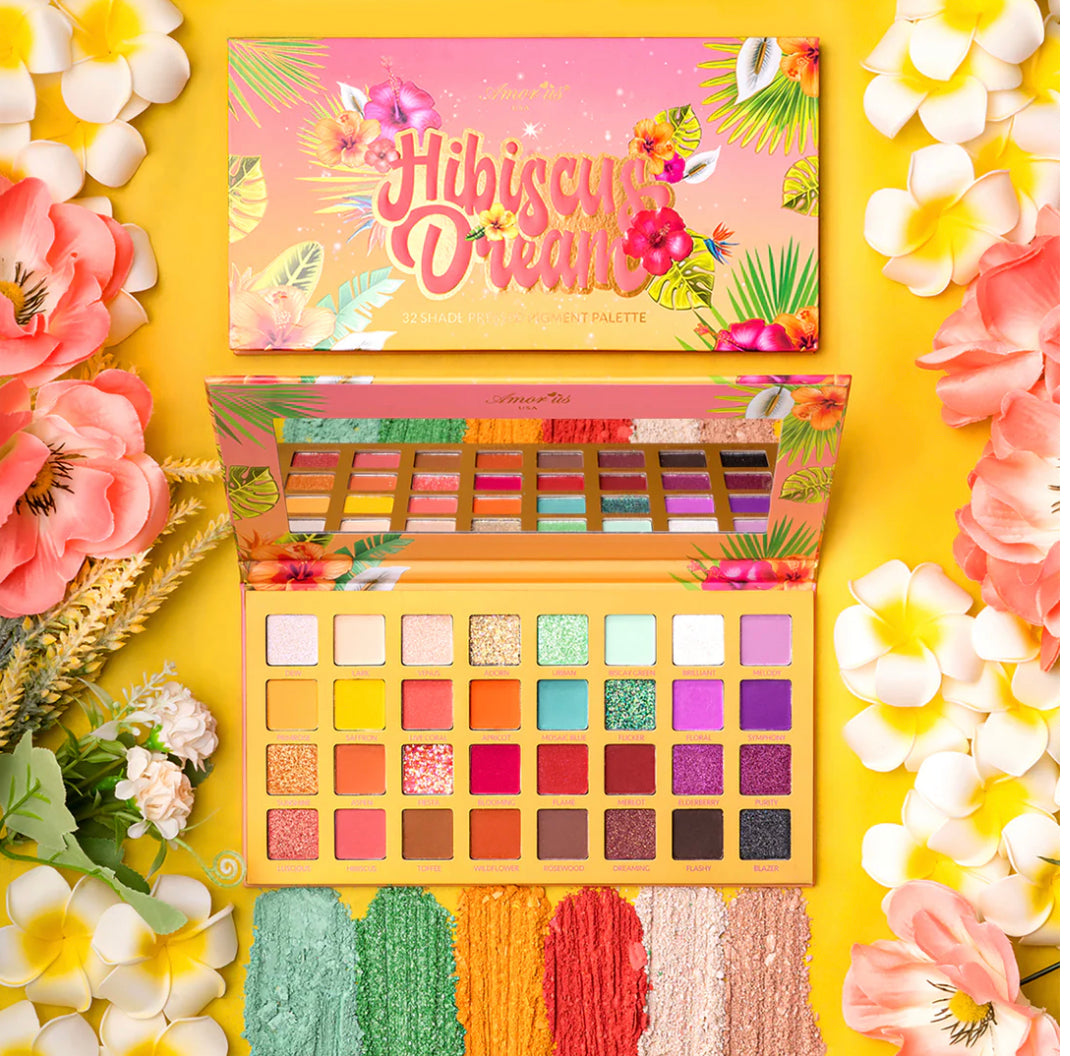 HIBISCUS DREAM - PRESSED PIGMENT PALETTE