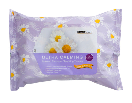 Beauty Treats Makeup remover wipes - Ultra Calming