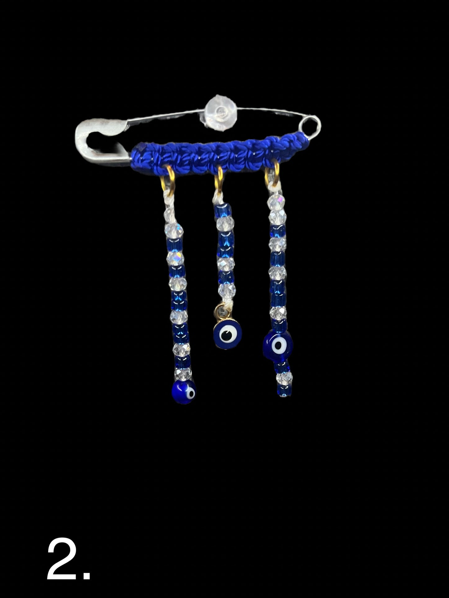 Blue - Evil eye pins 🧿🪬🧷