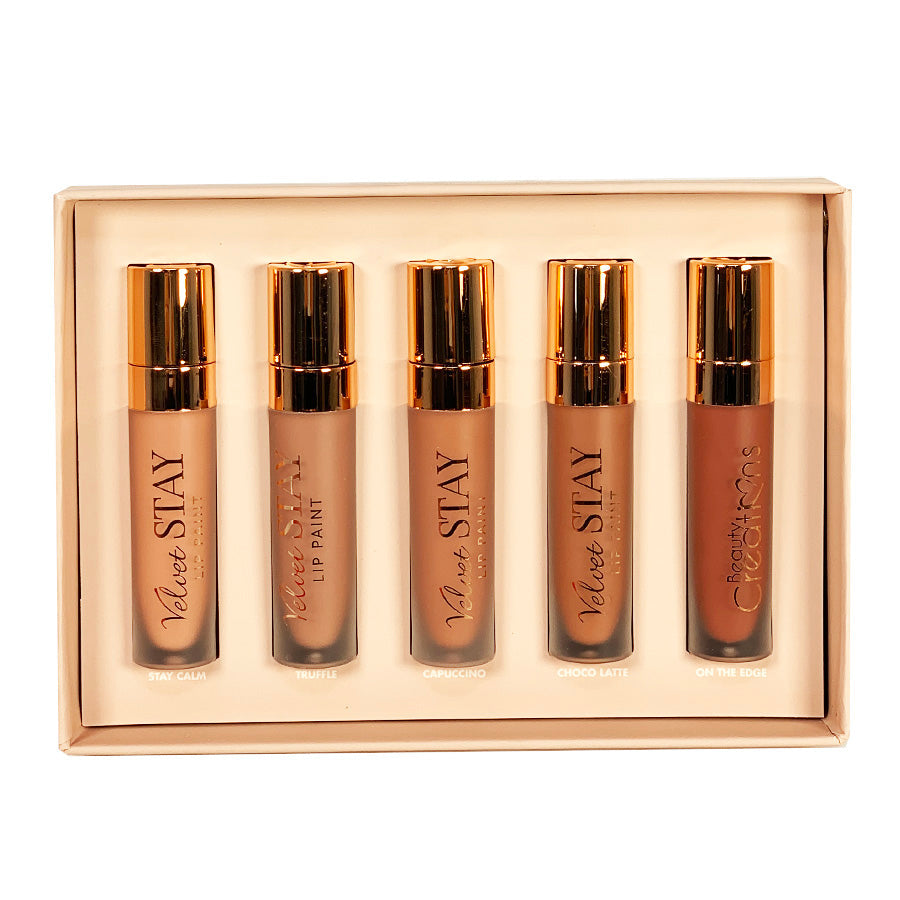 ALL ABOUT THE NUDES VELVET STAY LIP SET