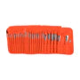 THE NEON ORANGE 24 PC BRUSH SET