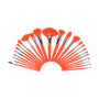 THE NEON ORANGE 24 PC BRUSH SET