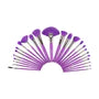 THE NEON PURPLE 24 PC BRUSH SET