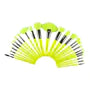 THE NEON YELLOW 24 PC BRUSH SET